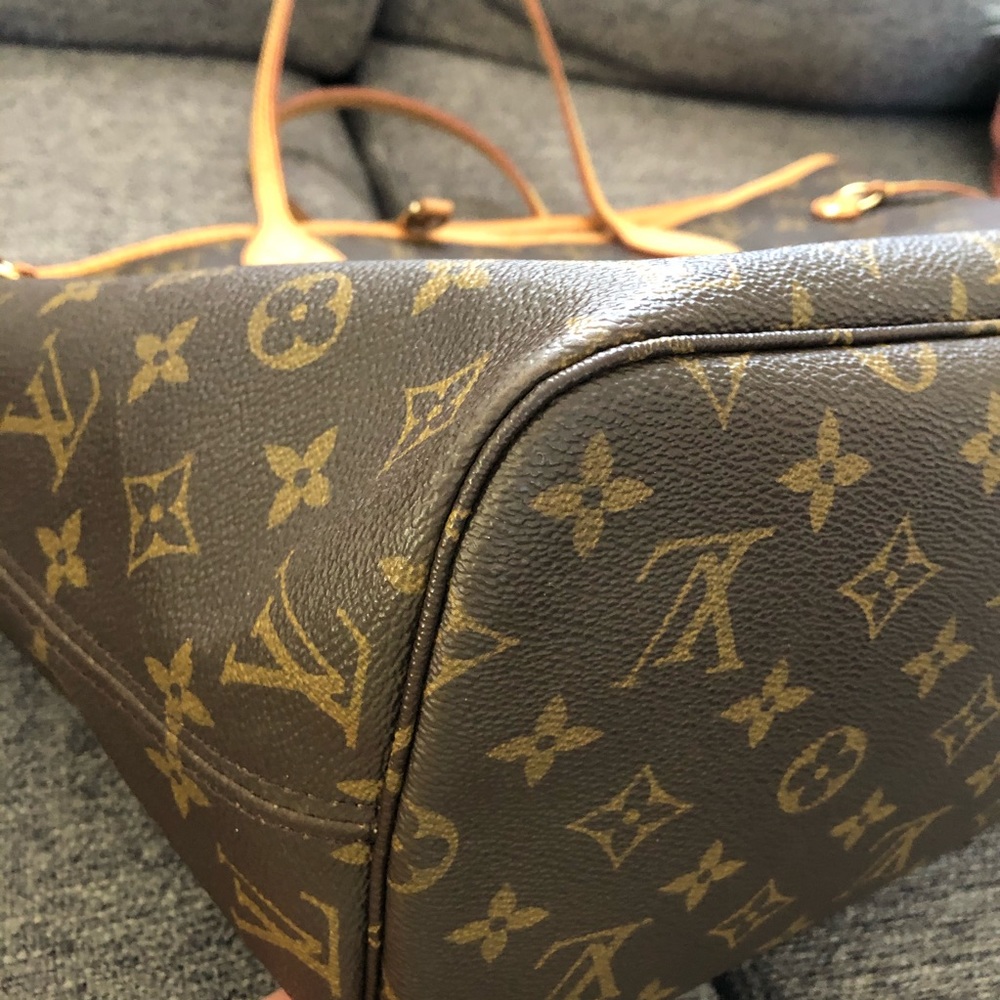 Authentic Louis Vuitton neverfull mm - Picture 10 of 12